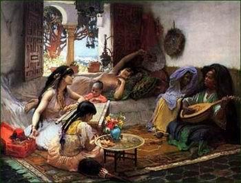unknow artist Arab or Arabic people and life. Orientalism oil paintings  318 Germany oil painting art